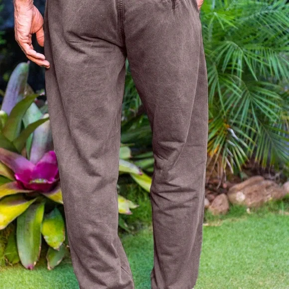 Crazy Shirt Dyed Rootbeer Brown Twill Pants - Picture 3 of 13